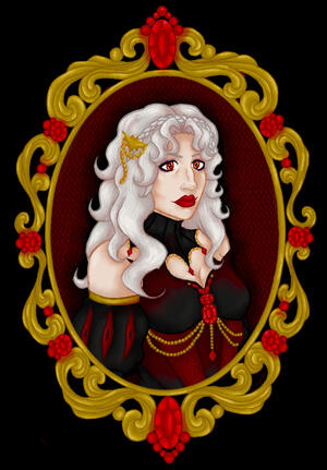 Natasia portrait (feb. 2025) OC by me