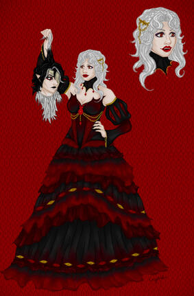 Vampire OC - Natasia Selene Cresentia (Nov. 2024)