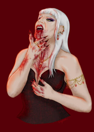 Bloody Natasia OC by me