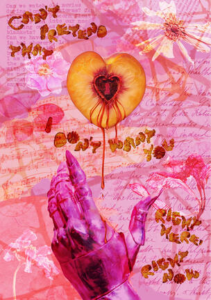 Miss Nectarine Collage